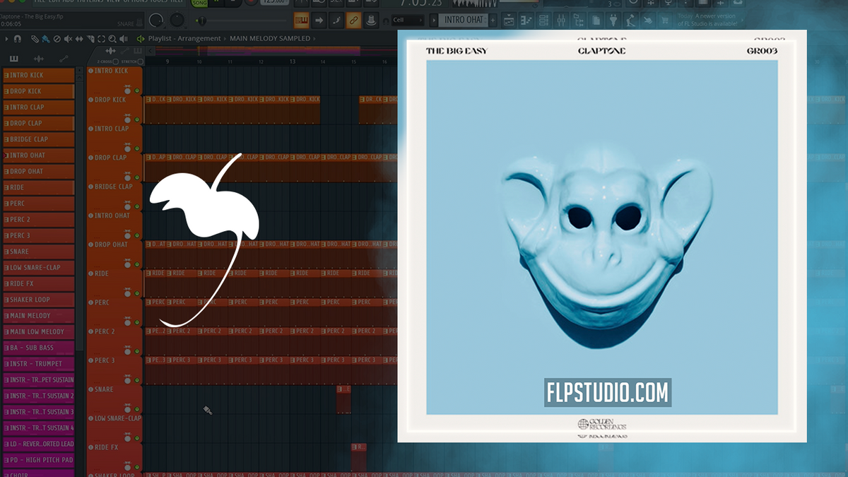 Claptone The Big Easy FL Studio Remake (House) FLP Studio