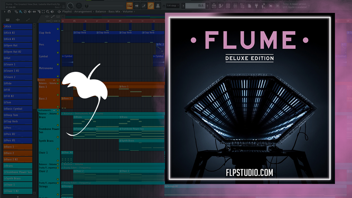 Flume - The Greatest View (feat. Isabella Manfredi) FL Studio Remake