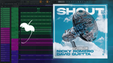 Nicky Romero & David Guetta - Shout FL Studio Remake (Melodic Techno)