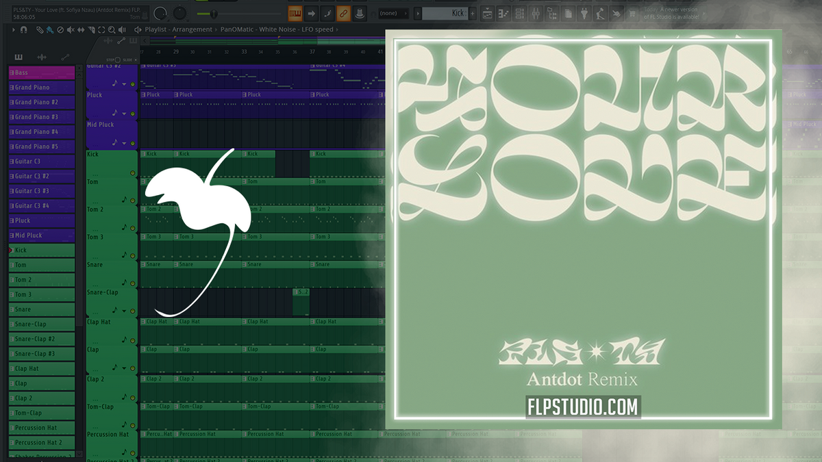 PLS&TY - Your Love (ft. Sofiya Nzau) (Antdot Remix) FL Studio