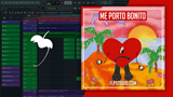 Bad Bunny - Me Porto Bonito feat. Chencho Corleone FL Studio Template (Reggaeton)