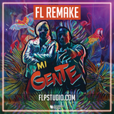 J Balvin, Willy William - Mi gente Instrumental Fl Studio Remake (Reggaeton Template)