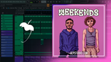 Jonas Blue, Felix Jaehn - Weekends FL Studio Remake (Piano House)