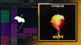 Kx5 - Alive (feat. The Moth And The Flame) FL Studio Remake (Techno)