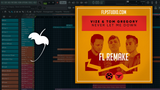 VIZE & Tom Gregory - Never let me down Fl Studio Remake (Dance Template)