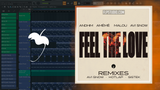 Andhim, Avi Snow - Feel The Love (HotLap Remix) FL Studio Remake (Afro House)