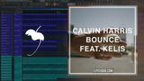 Calvin Harris - Bounce ft. Kelis (Radio Edit) FL Studio Remake (Synthpop)