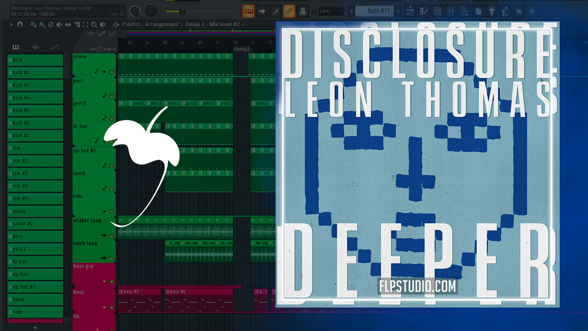 Disclosure, Leon Thomas - Deeper FL Studio Remake (Dance Pop) – FLP Studio