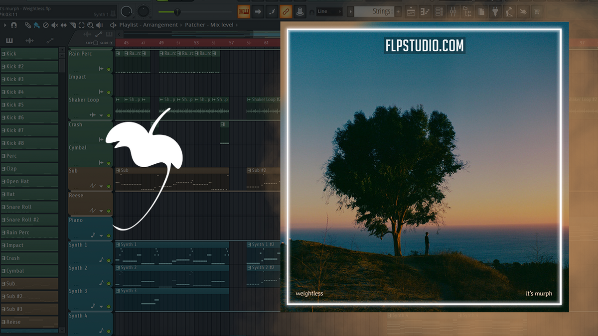 It's murph - Weightless FL Studio Remake (Dance Pop) – FLP Studio