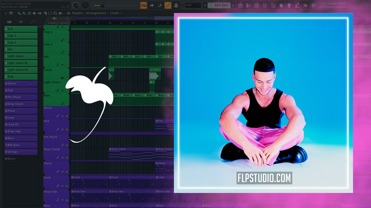 Joel Corry - Hey DJ FL Studio Remake (Eurodance / Dance Pop) – FLP Studio
