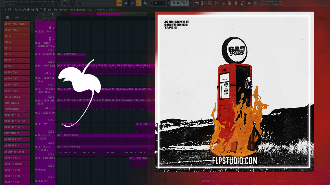 gas pedal gemini John Summit, Subtronics, Tape B