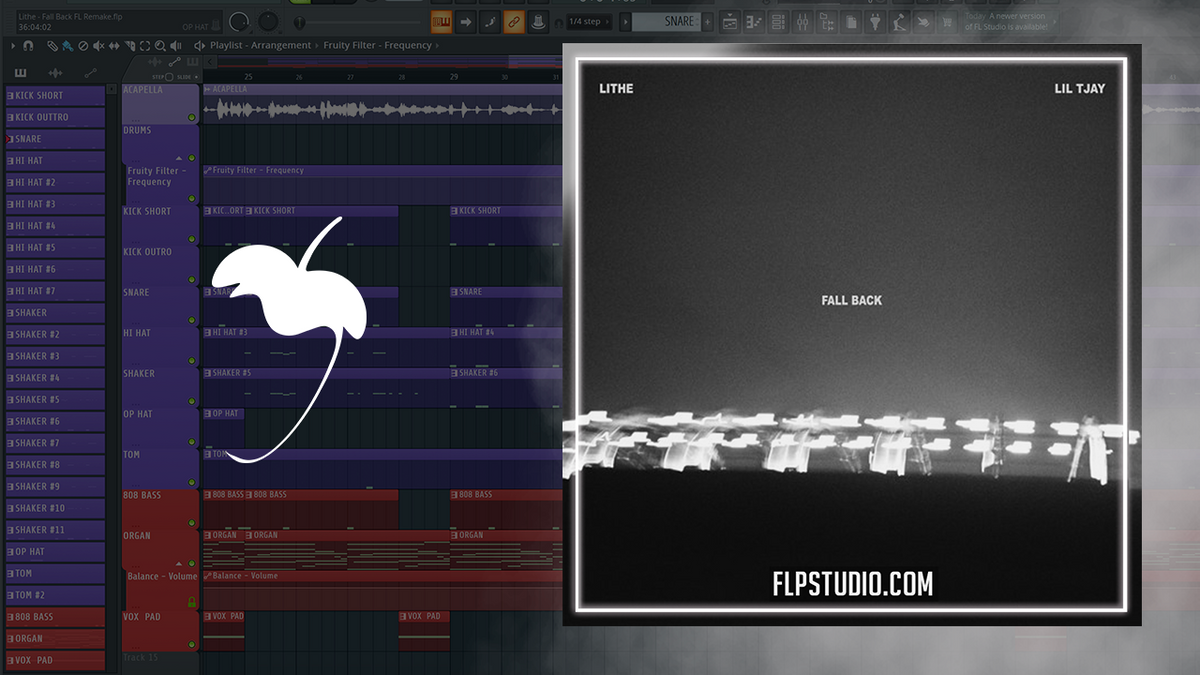Lithe - Fall Back FL Studio Remake (Hip-Hop) – FLP Studio