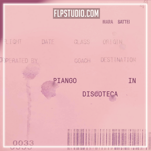 Mara Sattei - Piango In Discoteca FL Studio Remake (Pop)