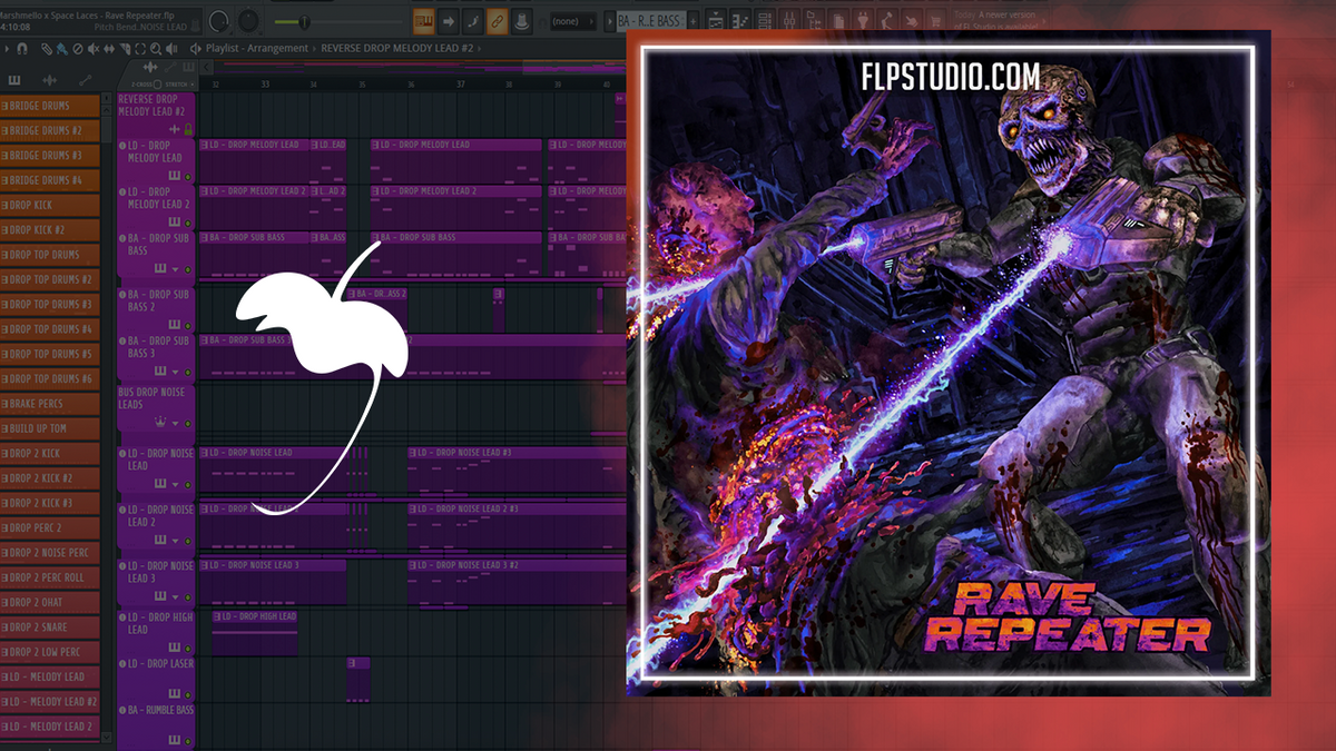 Marshmello x Space Laces - Rave Repeater FL Studio Remake (Dubstep ...