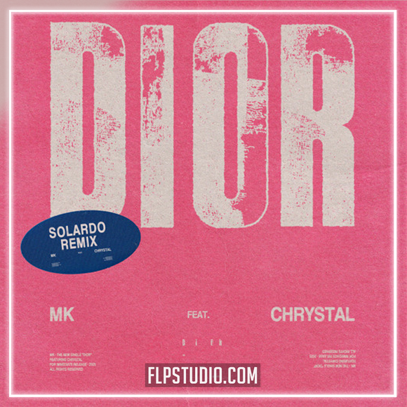 MK, Chrystal - Dior (Solardo Remix) FL Studio Remake (Dance Pop)