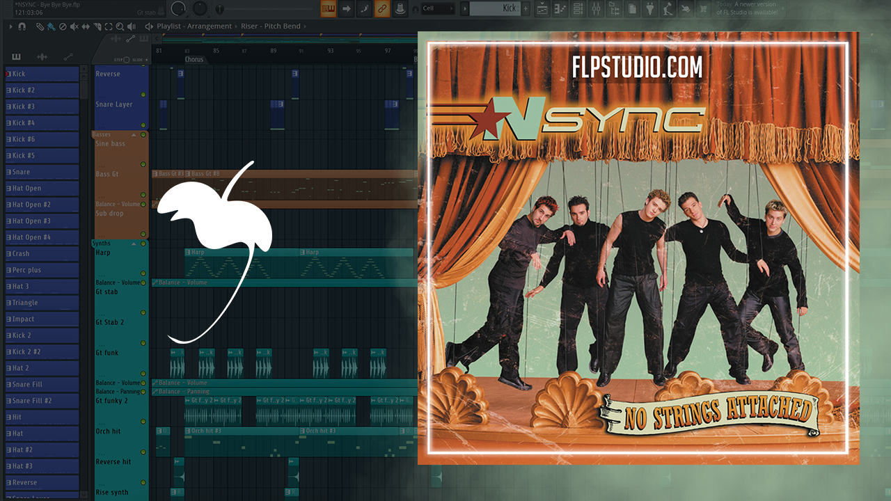 NSYNC - Bye Bye Bye FL Studio Remake (Pop) – FLP Studio