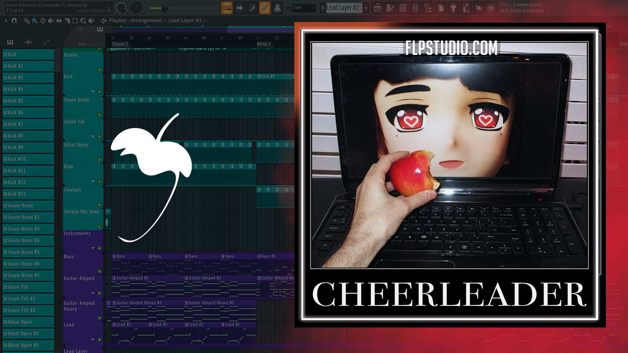 Porter Robinson - Cheerleader FL Studio Remake (Pop) – FLP Studio