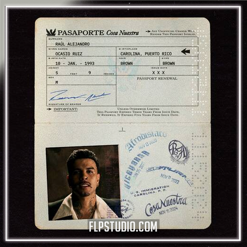 Rauw Alejandro, Mr. Naisgai - Pasaporte FL Studio Remake (Latin)