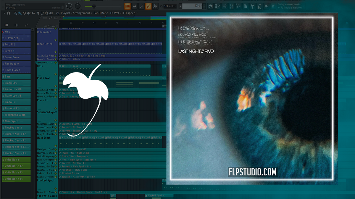 Rivo - Last Night FL Studio Remake (Afro House) – FLP Studio