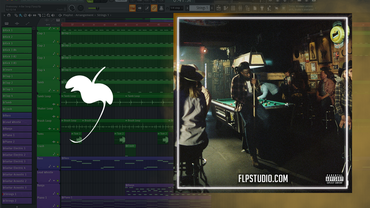 Shaboozey - A Bar Song (Tipsy) FL Studio Remake (Pop) – FLP Studio