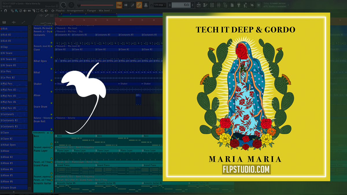 TECH IT DEEP x Gordo – Maria Maria FL Studio Remake (Afro House) – FLP ...