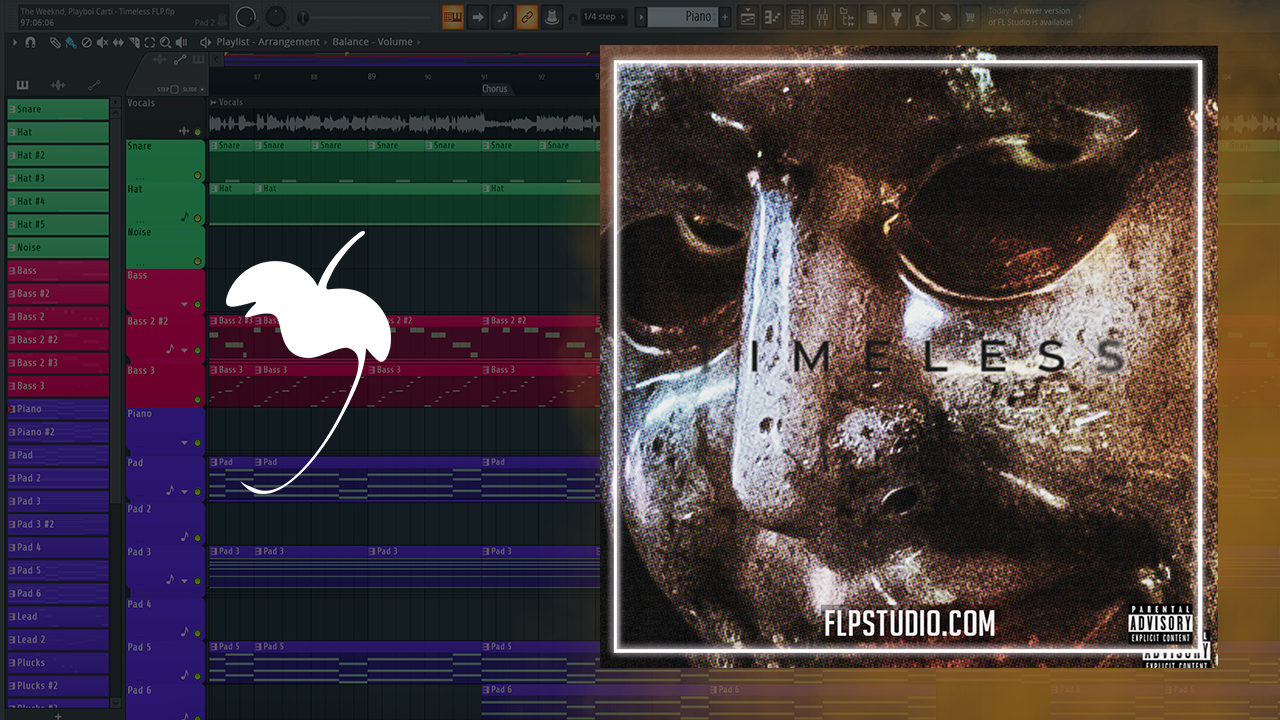 The Weeknd, Playboi Carti Timeless FL Studio Remake (Hip-Hop)
