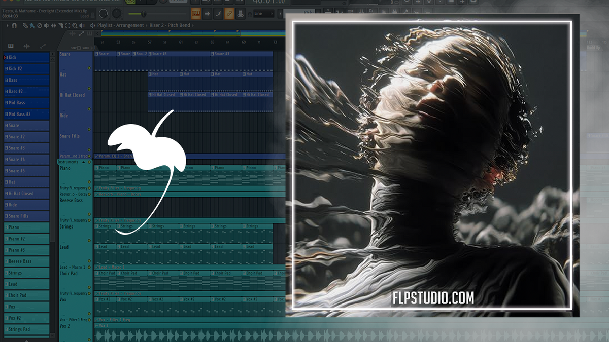 Tiesto Mathame Everlight Fl Studio Remake Dance Flp Studio