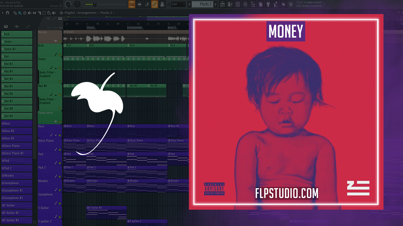ZHU - Money FL Studio Remake (Dance) – FLP Studio