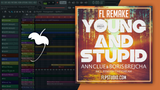 Boris Brejcha & Ann Clue - Young And Stupid FL Studio Template (Techno)
