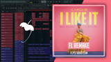 Cardi B, Bad Bunny & J Balvin - I like it Fl Studio Remake (Hip-hop Template)