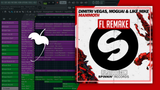 Dimitri Vegas, MOGUAI & Like Mike - Mammoth FL Studio Remake (Dance)
