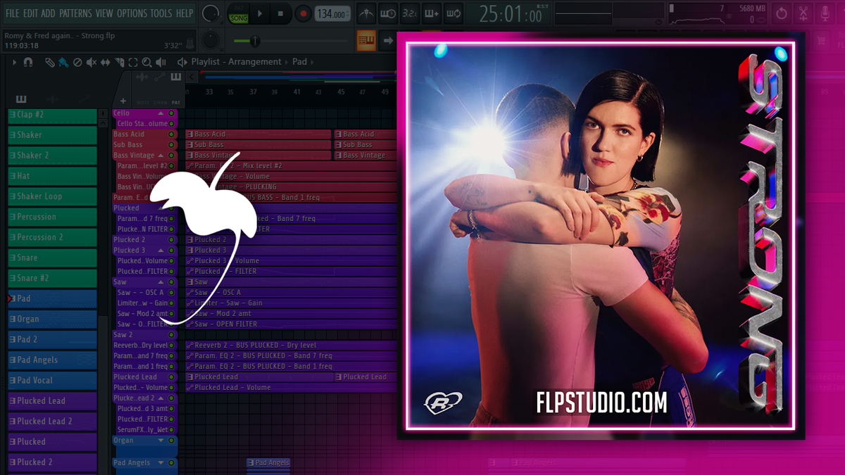Romy & Fred again.. - Strong FL Studio Remake (Dance) – FLP Studio