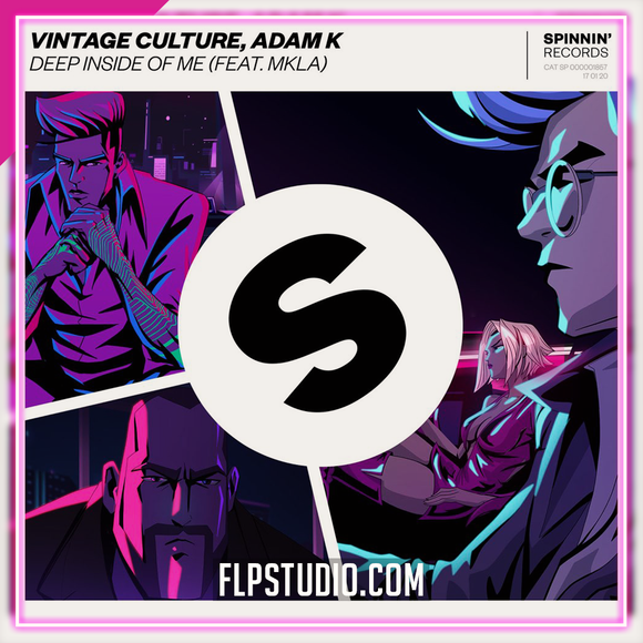 Vintage Culture & Adam K Feat. MKLA - Deep Inside Of Me FL Studio Remake (Dance)